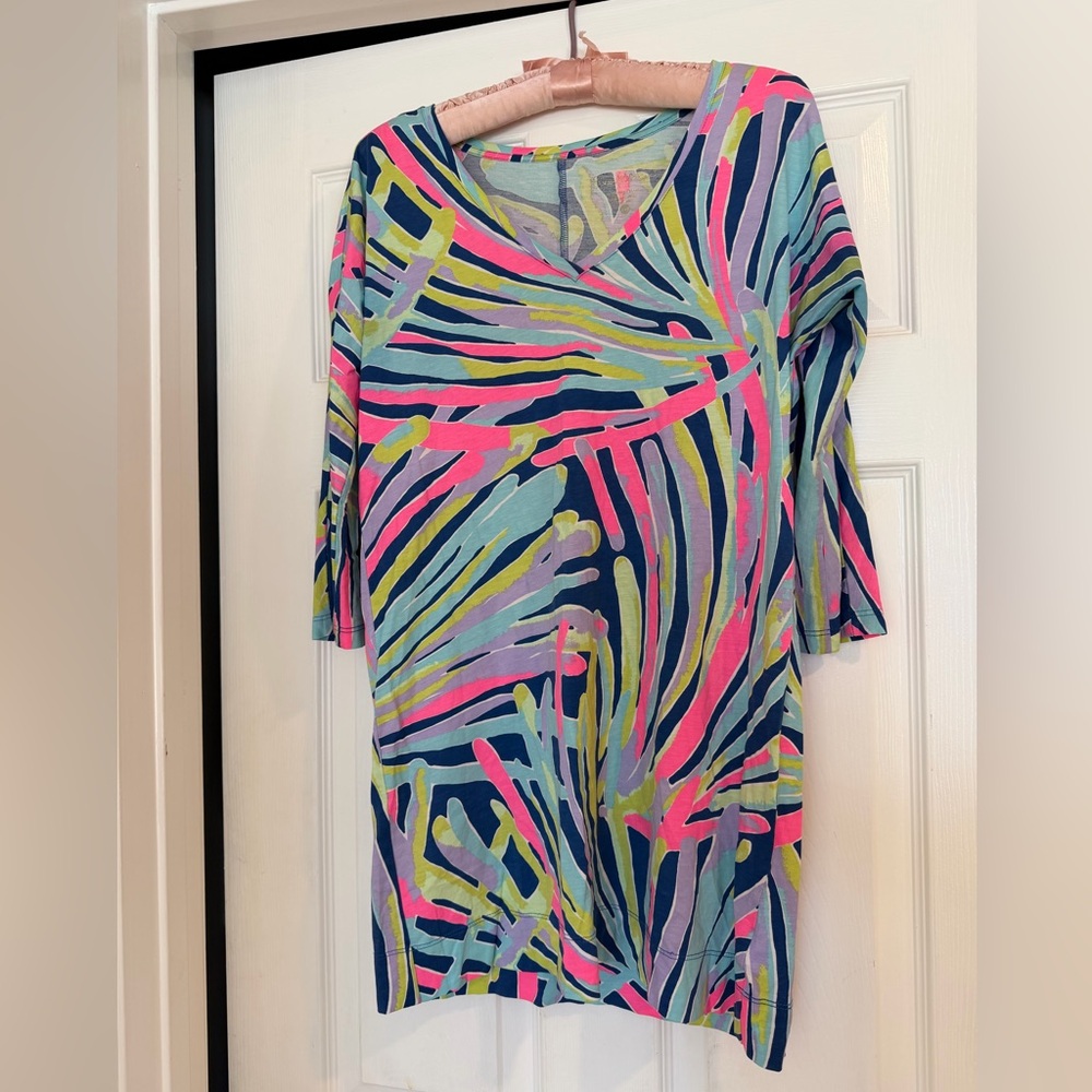 Lilly Pulitzer Pastel Patterned Dress size XXS